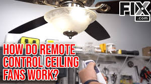 remote control ceiling fan work