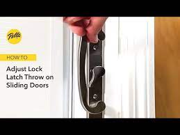 How To Adjust Lock Latch Throw On