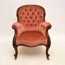 A stunning and extremely well made antique victorian armchair in mahogany. Antique Victorian Carved Armchair For Sale At Pamono