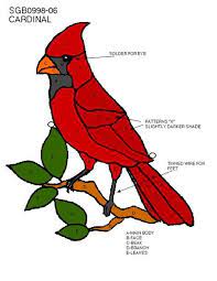 Cardinal Bird Template Printable