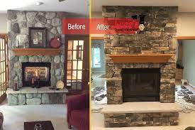 fireplace update before afters luce s