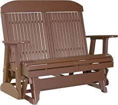 Stockton Outdoor Glider Bench Amish