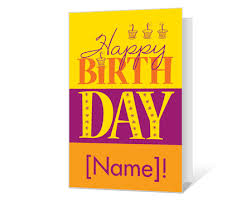 Each printable birthday card is available for free as a pdf, or you can choose editable versions (in doc format) for just $3 each. Try Printable Birthday Cards For Free American Greetings