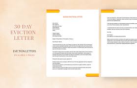 free eviction letter template