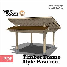 timber frame pavilion digital plan