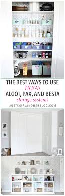 My 3 Favorite Ikea Storage Systems And