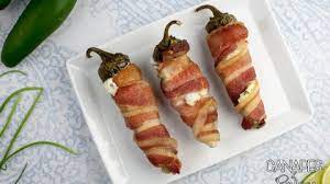 cream cheese stuffed bacon wrapped
