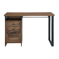 Rustic furniture depot is the largest rustic, farmhouse, western furniture and accessories store in the united states. Walker Edison Anton 48 Metal And Wood 3 Drawer Writing Desk Rustic Oak Bb48ant3drro Best Buy