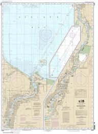 14867 Saginaw River Nautical Chart