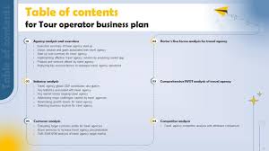 tour operator business plan powerpoint