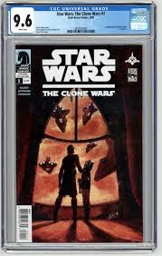 star wars the clone wars 1 cgc 9 6 1st