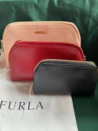 furla isabelle cosmetic case set can