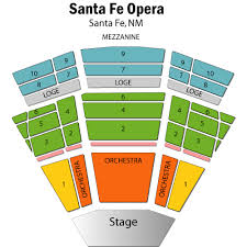Santa Fe Opera Santa Fe Tickets Schedule Seating Chart Directions