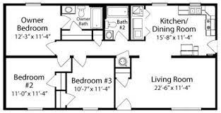 American Homes Ranch Floorplan