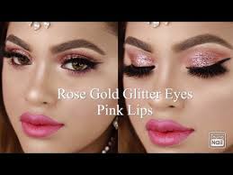 pink sparkly eye makeup great 69