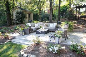 Recycled Stone Patio Outdoor Oasis