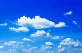 blue sky background and clouds white