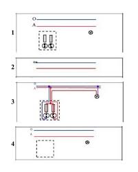 Câu 1. Vẽ sơ đồ nguyên lý của mạch điện bảng điện gồm: 2 cầu chì, 1 ổ cắm  điện, 1 công tắc điều khiển 1 bóng đèn. Câu 2. Mạch điện