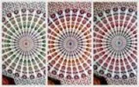 Indian Tree Of Life Mandala Tapestry