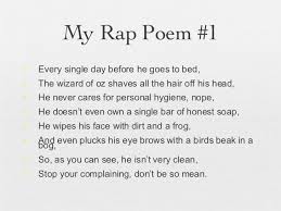 Poet laureate andrew motion releases a poem in rap form to celebrate prince william's 21st birthday. Rapper Poems