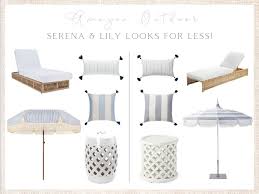 serena lily outdoor looks for less