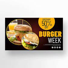 fast food banner png transpa images