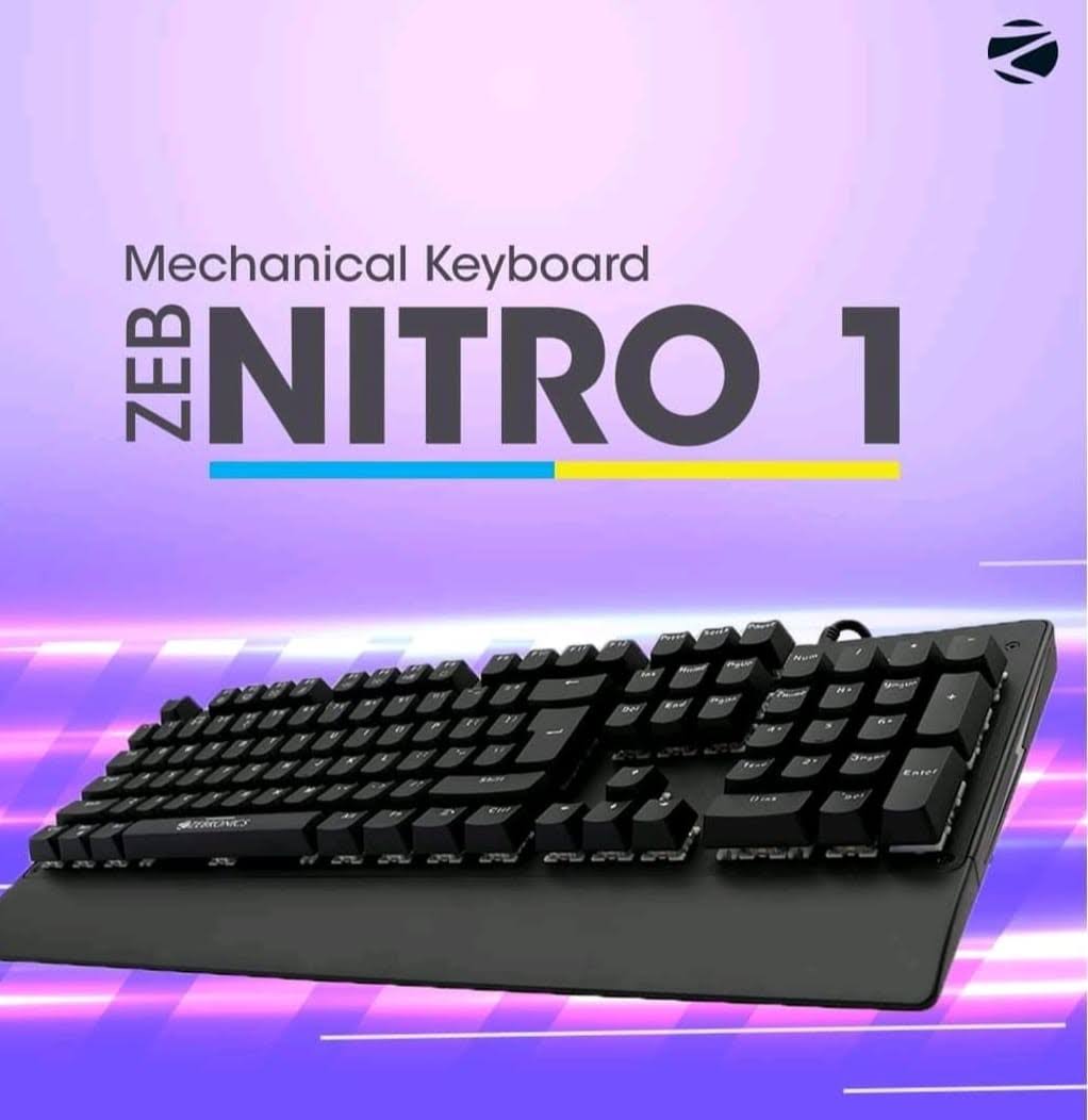 ZEBRONICS MECHANICAL KEYBOARD product image