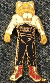 Rocky, widely considered one of the best mascots in sports, got the wind knocked out of him as. Denver Nuggets Lapel Pin 1996 Vintage Mascot Rocky The Mountain Lion Nba Ebay
