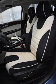 Ford Edge Half Piping Seat Covers Wet