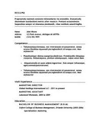 microsoft word resume   thevictorianparlor co Mba resume format for fresher