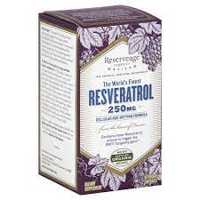 Reserveage Nutrition Resveratrol, 250 mg, Veggie Capsules (60 ct) Delivery  or Pickup Near Me - Instacart