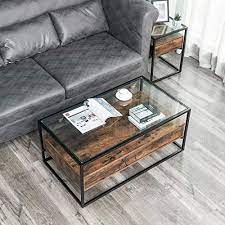 Rustic Shelf Coffee Tables