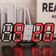 3d Led Digital Alarm Clock Brightness