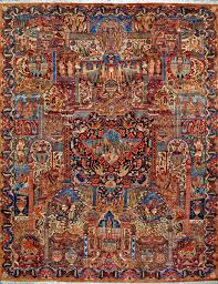 pictorial persian rug 10x13