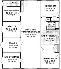 Barn Design With Apartment Floor Plan