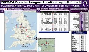 2023 24 premier league location map