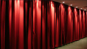 acoustic curtain for sound absorbers