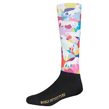 Noble Equestrian Ladies Printed Peddies Socks