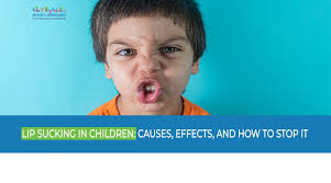 lip ing in children causes