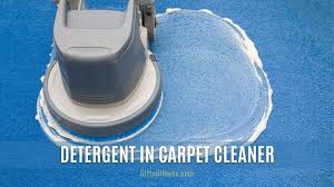 laundry detergent in a carpet cleaner