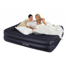 intex inflatable queen size pull out