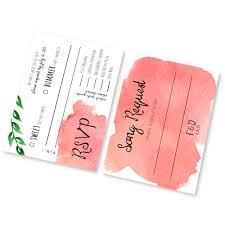 Wedding Rsvp Cards Custom Wedding Printing Design Online