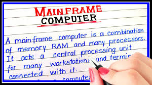 what is mainframe computer definition