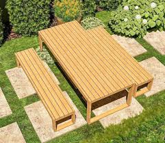 Diy Picnic Table Build Plans Outdoor