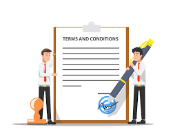 terms and conditions vector art icons