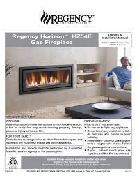 installation regency fireplace products