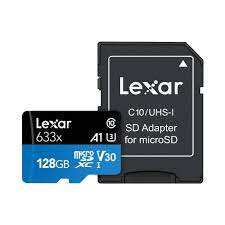 Thẻ Nhớ MicroSDXC Lexar A1 128GB 633x U3 95MB/s LSDMI128BBAP633A |  Memoryzone - Professional in memory