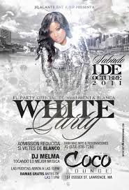 Home Flyers Club Electro White Affair Party Flyer Psd