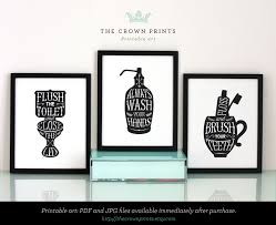 While blank walls can add a little bit of visual balance to a room, they're often just missed opportunities for décor. Printable Bathroom Wall Art Ideas Trendecors