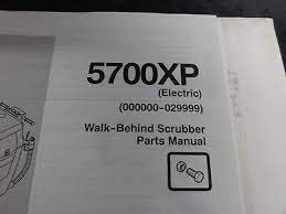 walk behind scrubber parts manual mm401